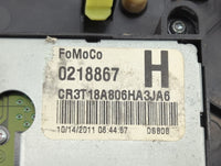 2012 Ford Mustang Climate Control Module Temperature AC/Heater Replacement P/N:CR3T18A806HA3JA6 0218867, CR3T-18A802-JA Fits