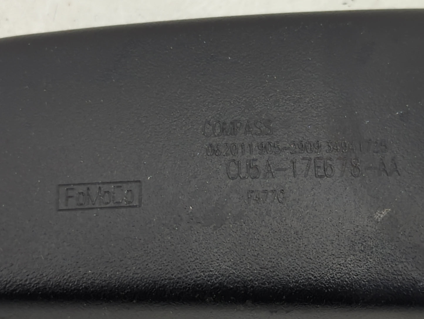 2010-2014 Ford Mustang Interior Rear View Mirror Replacement OEM P/N:CU5A-17E678-AA Fits Fits 2009 2010 2011 2012 2013 2014 