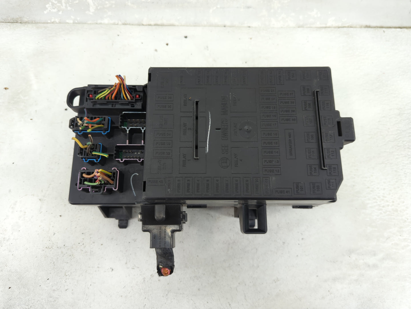 2012-2014 Ford Mustang Fusebox Fuse Box Panel Relay Module P/N:2L1T-14N003-DB 5C3T-14B192-AA Fits Fits 2012 2013 2014 OEM Us