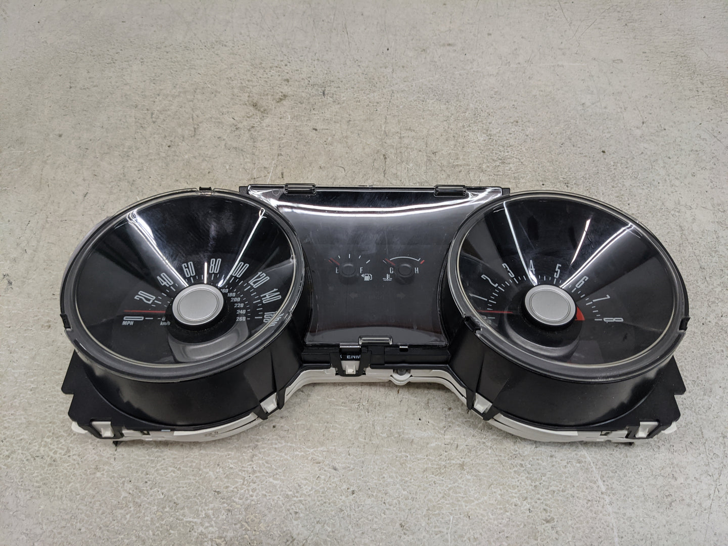 2012 Ford Mustang Instrument Cluster Speedometer Gauges P/N:CR33-10849-AA CR33-10849-AE Miles:98K Fits OEM Used Auto Parts -