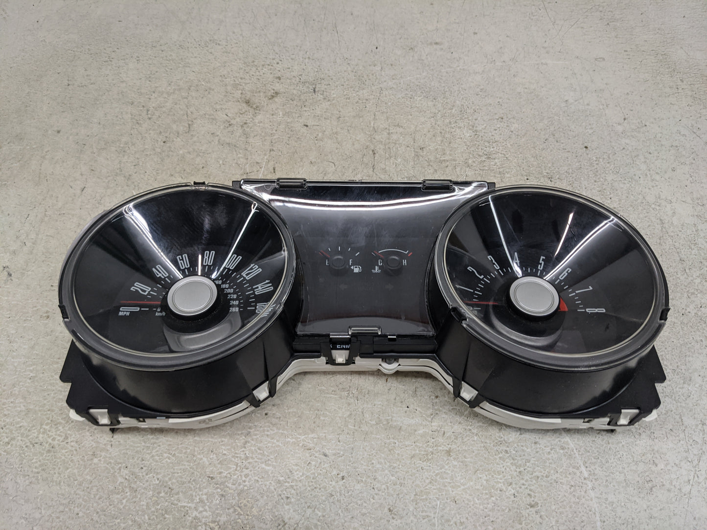 2012 Ford Mustang Instrument Cluster Speedometer Gauges P/N:CR33-10849-AA CR33-10849-AE Miles:98K Fits OEM Used Auto Parts -