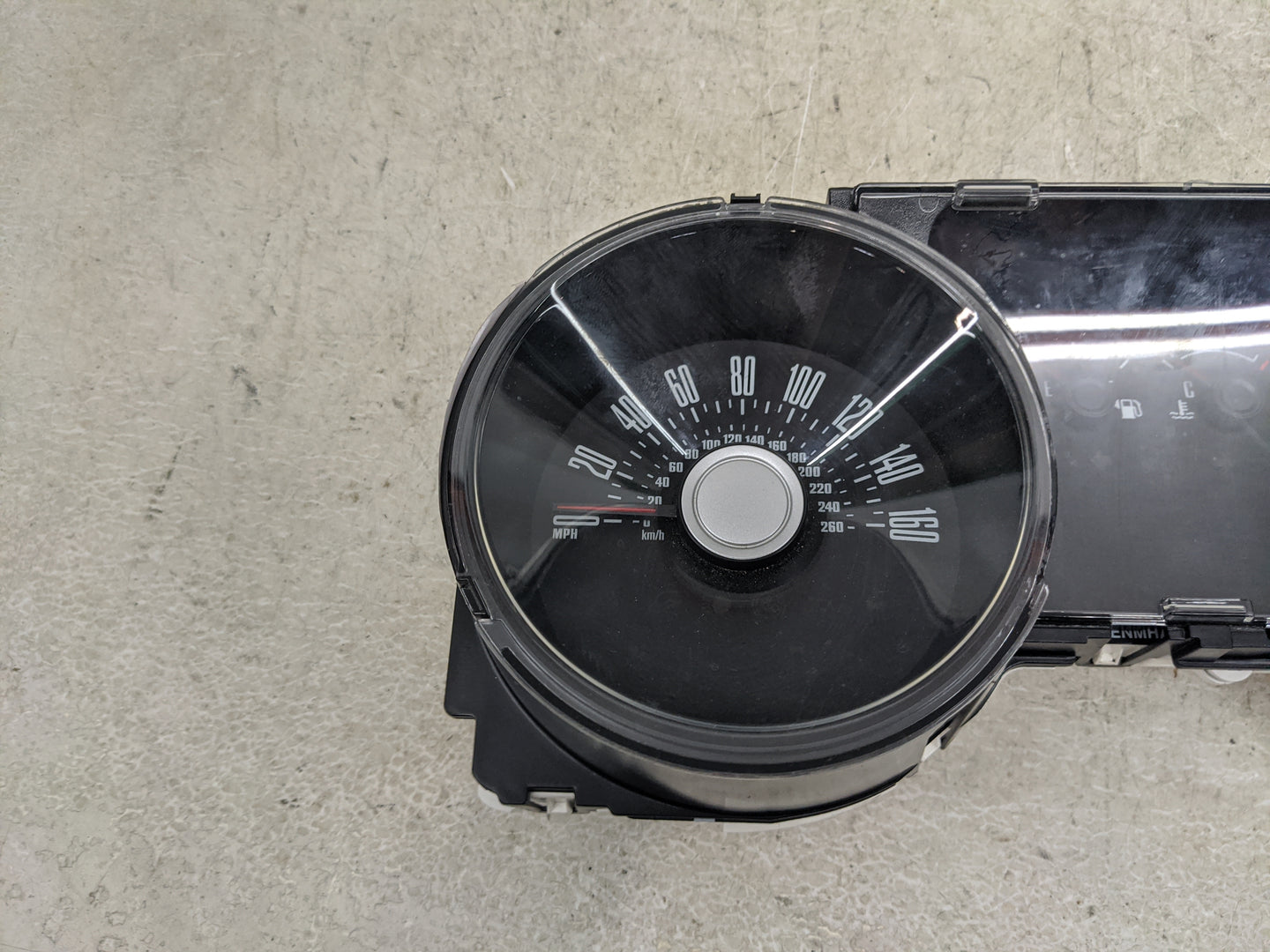 2012 Ford Mustang Instrument Cluster Speedometer Gauges P/N:CR33-10849-AA CR33-10849-AE Miles:98K Fits OEM Used Auto Parts -