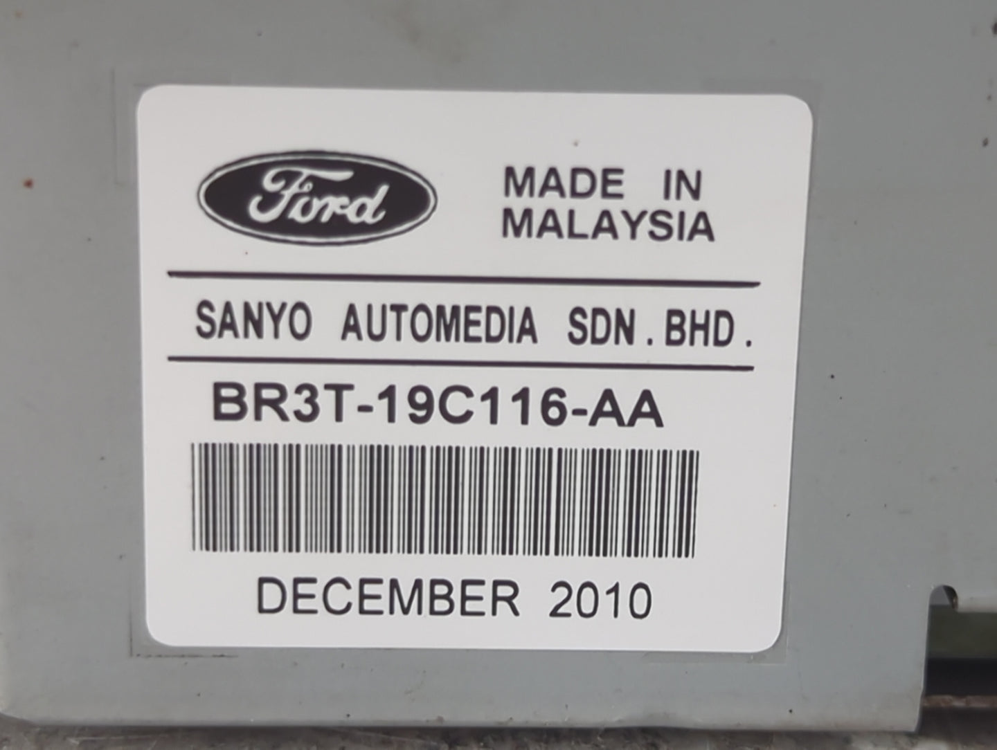 2011-2014 Ford Mustang Information Display Screen 1467803 - Oemusedautoparts1.com