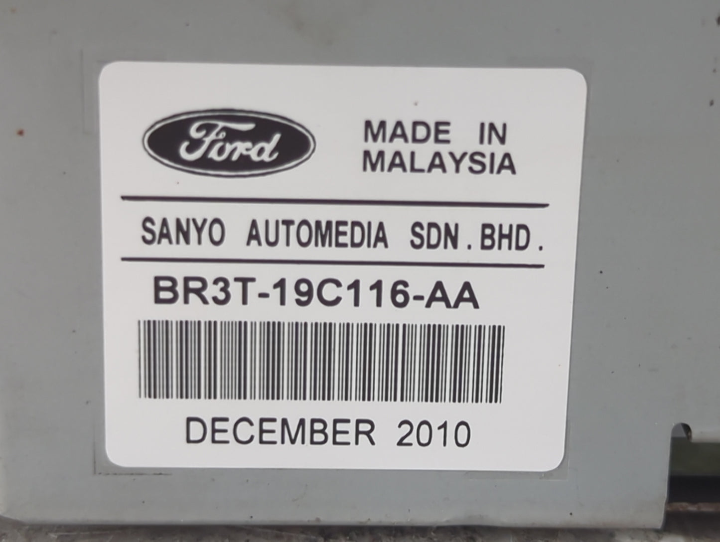2011-2014 Ford Mustang Information Display Screen 1467803 - Oemusedautoparts1.com