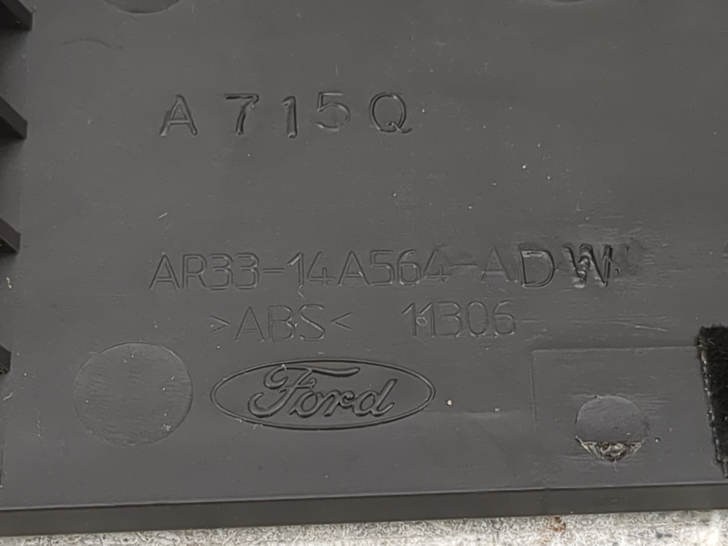 2010-2014 Ford Mustang Master Power Window Switch Replacement Driver Side Left P/N:AR33-14A564-ADW A715Q Fits OEM Used Auto 