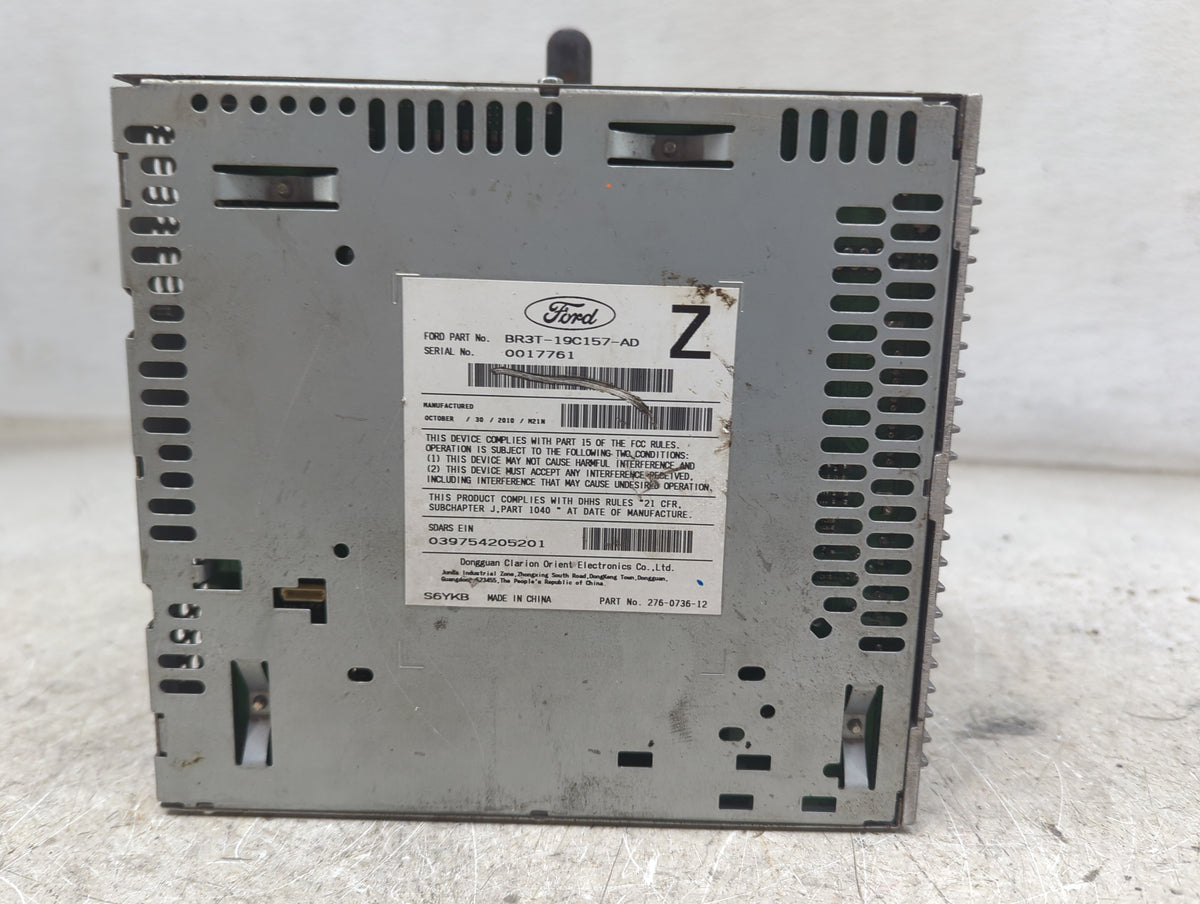 2011-2012 Ford Mustang Radio AM FM Cd Player Receiver Replacement P/N:PU-3359A-A BR3T-19C157-AD, 276-0736-12 Fits Fits 2011 