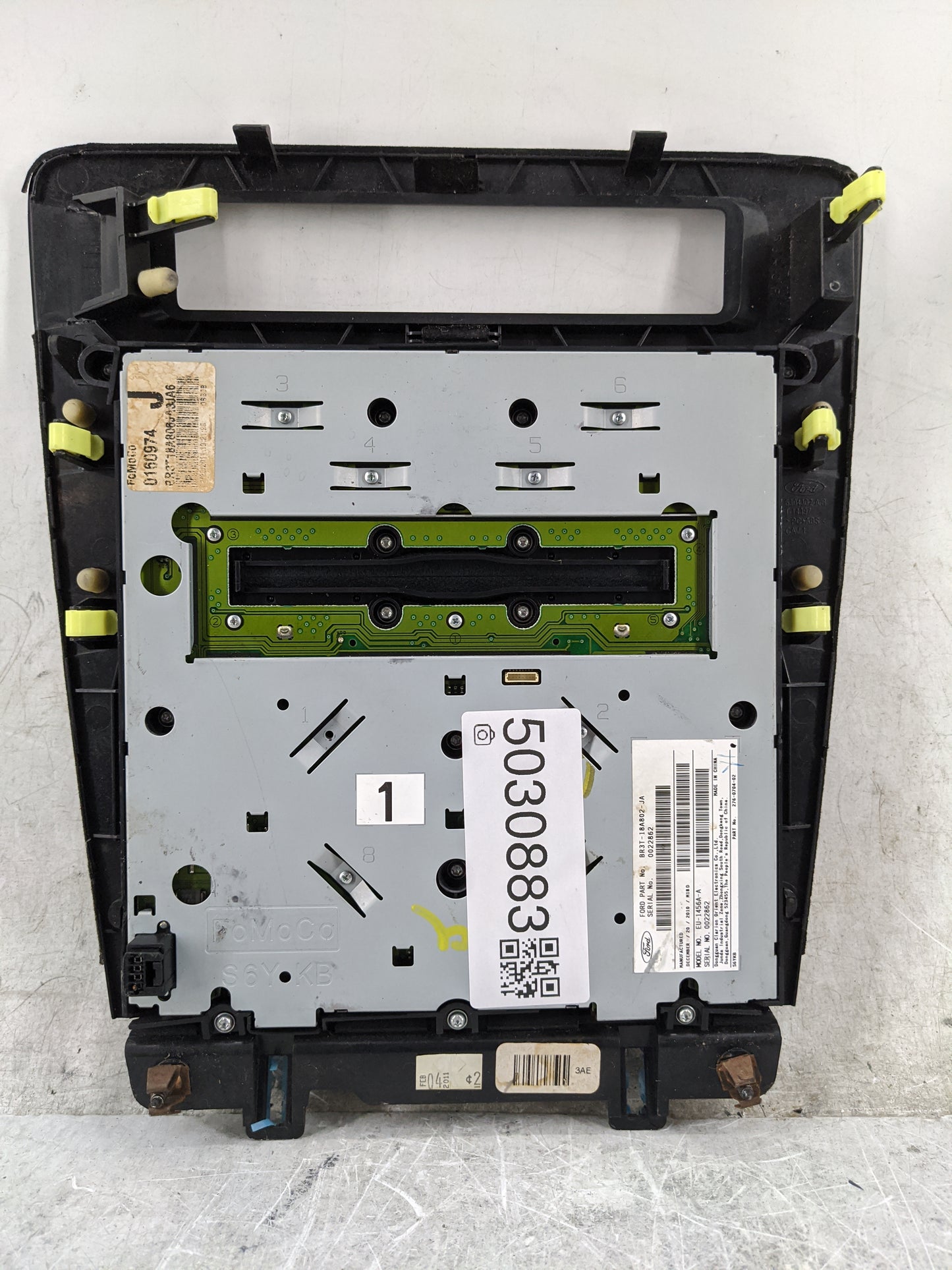 2011-2014 Ford Mustang Radio Control Panel 5030883 - Oemusedautoparts1.com