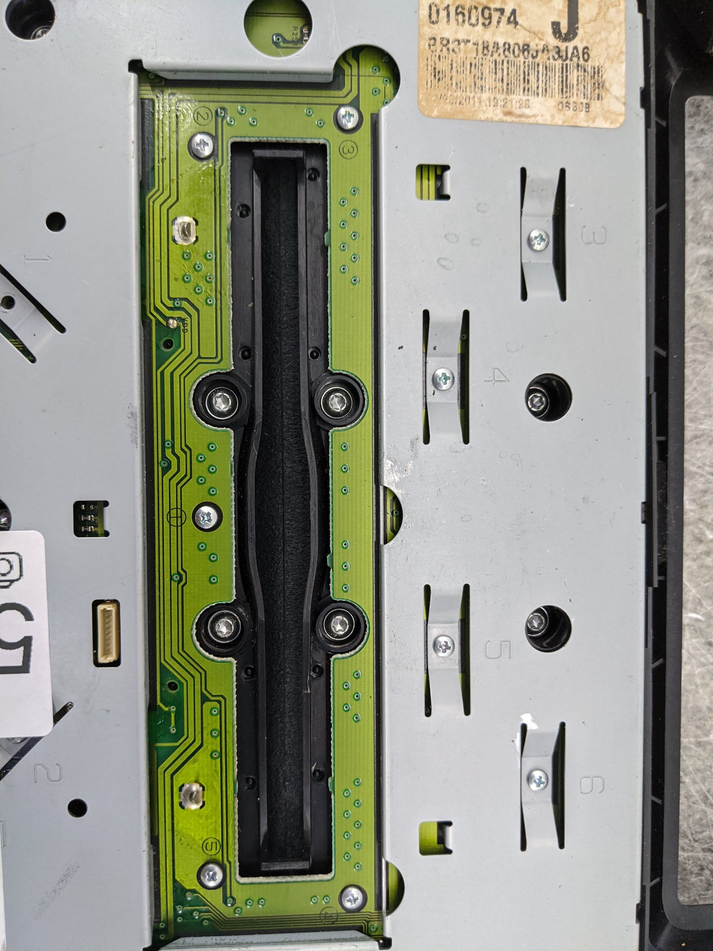 2011-2014 Ford Mustang Radio Control Panel 5030883 - Oemusedautoparts1.com