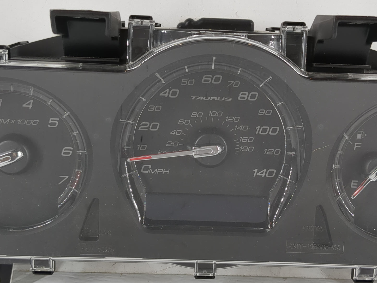 2011-2012 Ford Taurus Instrument Cluster Speedometer Gauges P/N:BG1T-10849-EF Fits Fits 2011 2012 OEM Used Auto Parts - Oemu