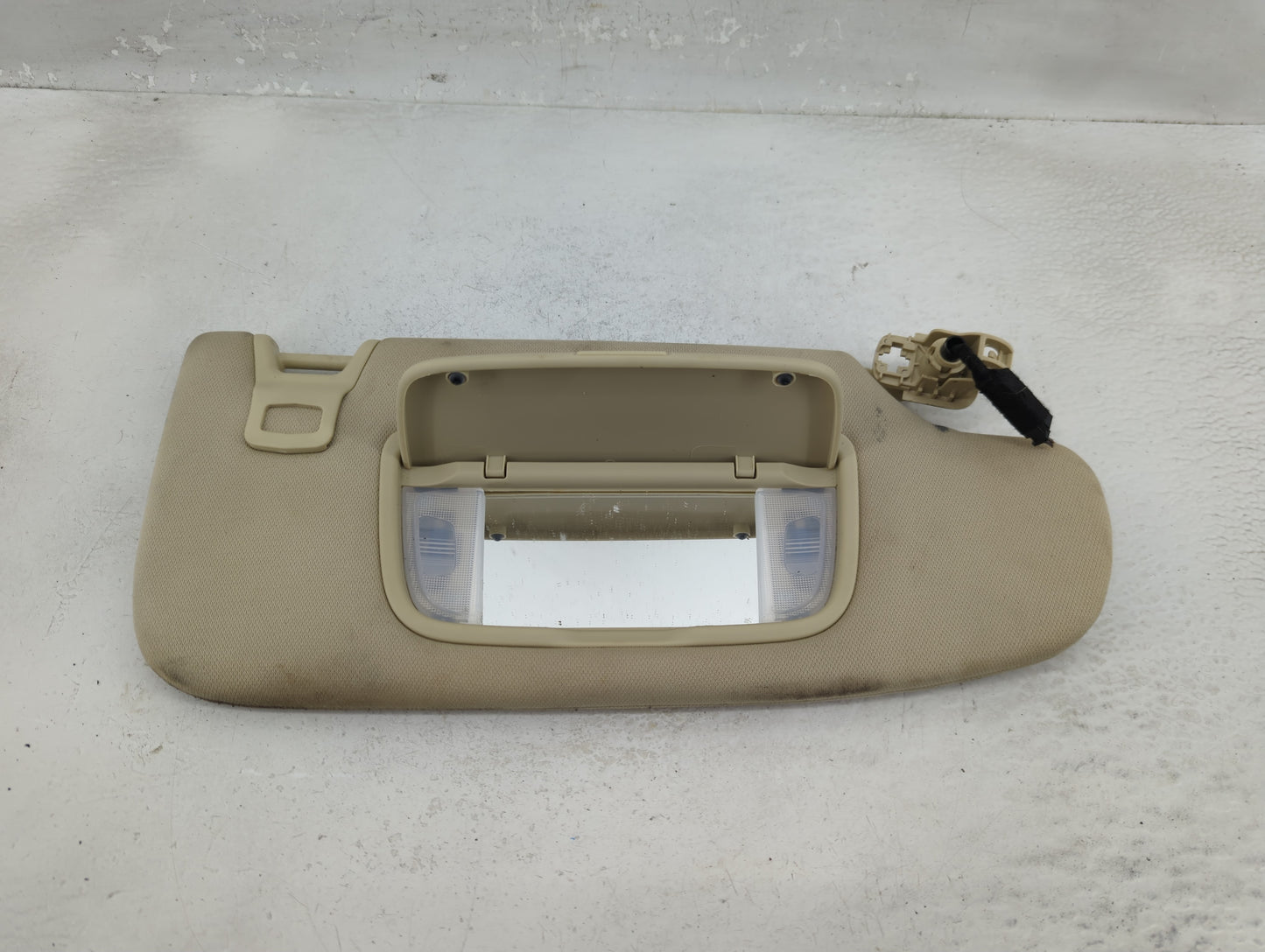 2012 Ford Taurus Sun Visor Shade Replacement Passenger Right Mirror Fits Fits 2010 2011 OEM Used Auto Parts - Oemusedautopar