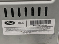 2011-2012 Ford Taurus Radio AM FM Cd Player Receiver Replacement P/N:BG1T-19C157-AB Fits Fits 2011 2012 OEM Used Auto Parts 