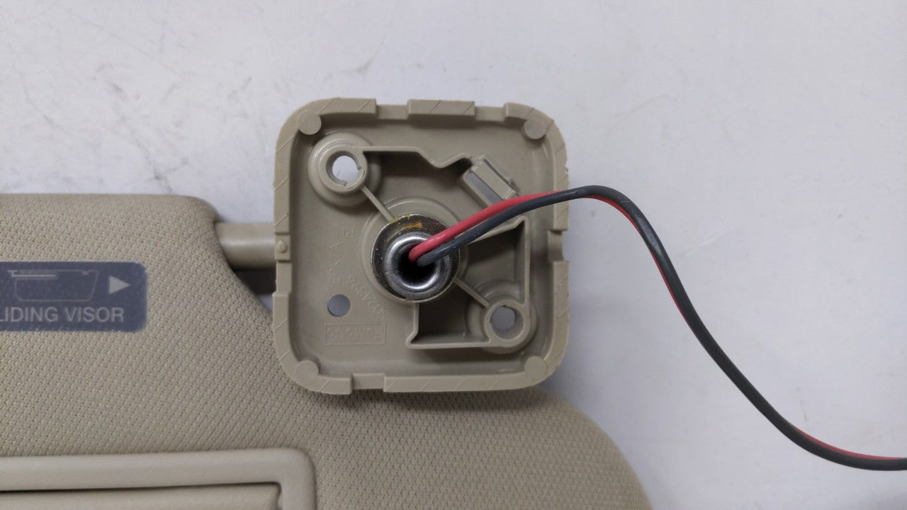 2012 Ford Taurus Sun Visor Shade Replacement Passenger Right Mirror Fits Fits 2010 2011 OEM Used Auto Parts - Oemusedautopar