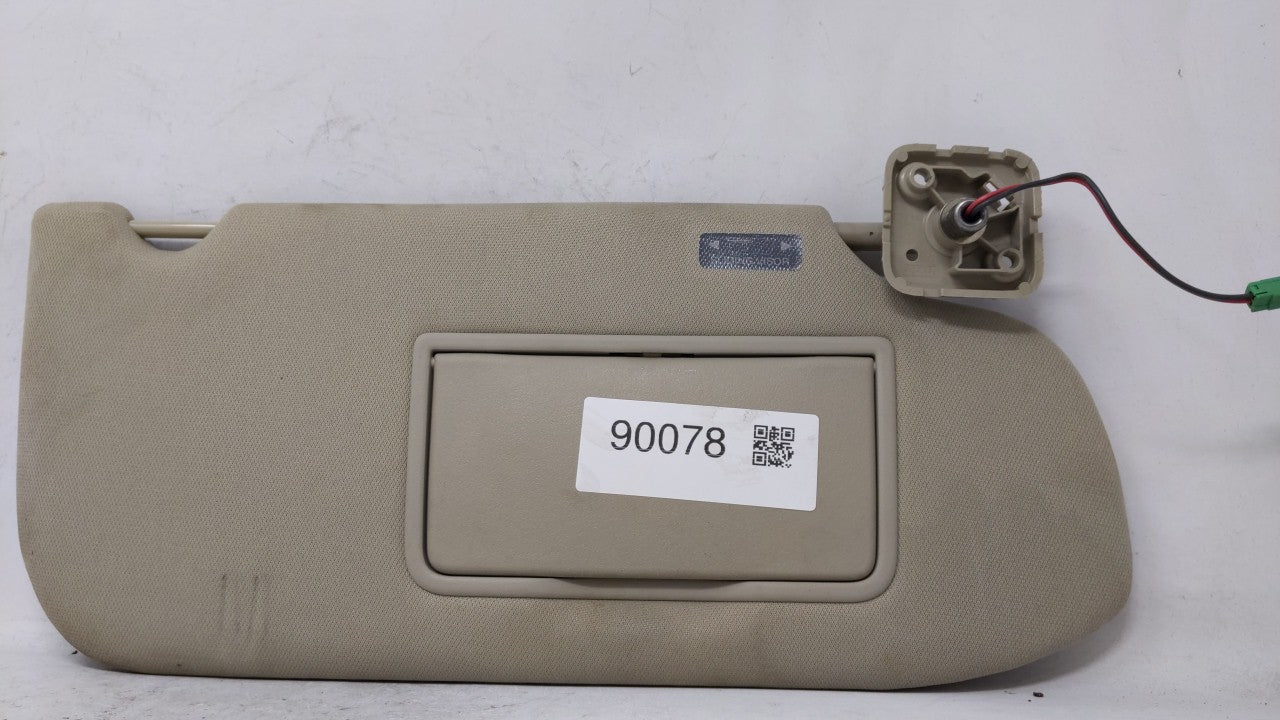 2012 Ford Taurus Sun Visor Shade Replacement Passenger Right Mirror Fits Fits 2010 2011 OEM Used Auto Parts - Oemusedautopar