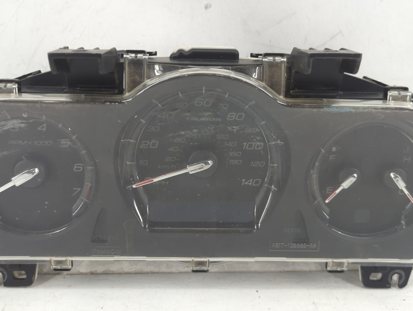 2011-2012 Ford Taurus Instrument Cluster Speedometer Gauges P/N:BG1T-10849-EF AG1T-10B965-AA Fits Fits 2011 2012 OEM Used Au