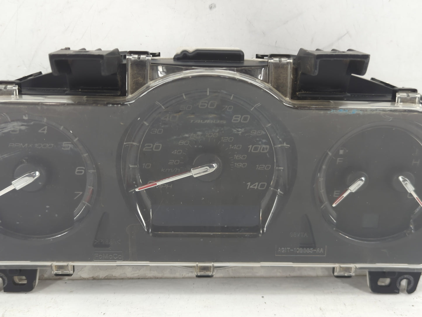 2011-2012 Ford Taurus Instrument Cluster Speedometer Gauges P/N:BG1T-10849-EF AG1T-10B965-AA Fits Fits 2011 2012 OEM Used Au