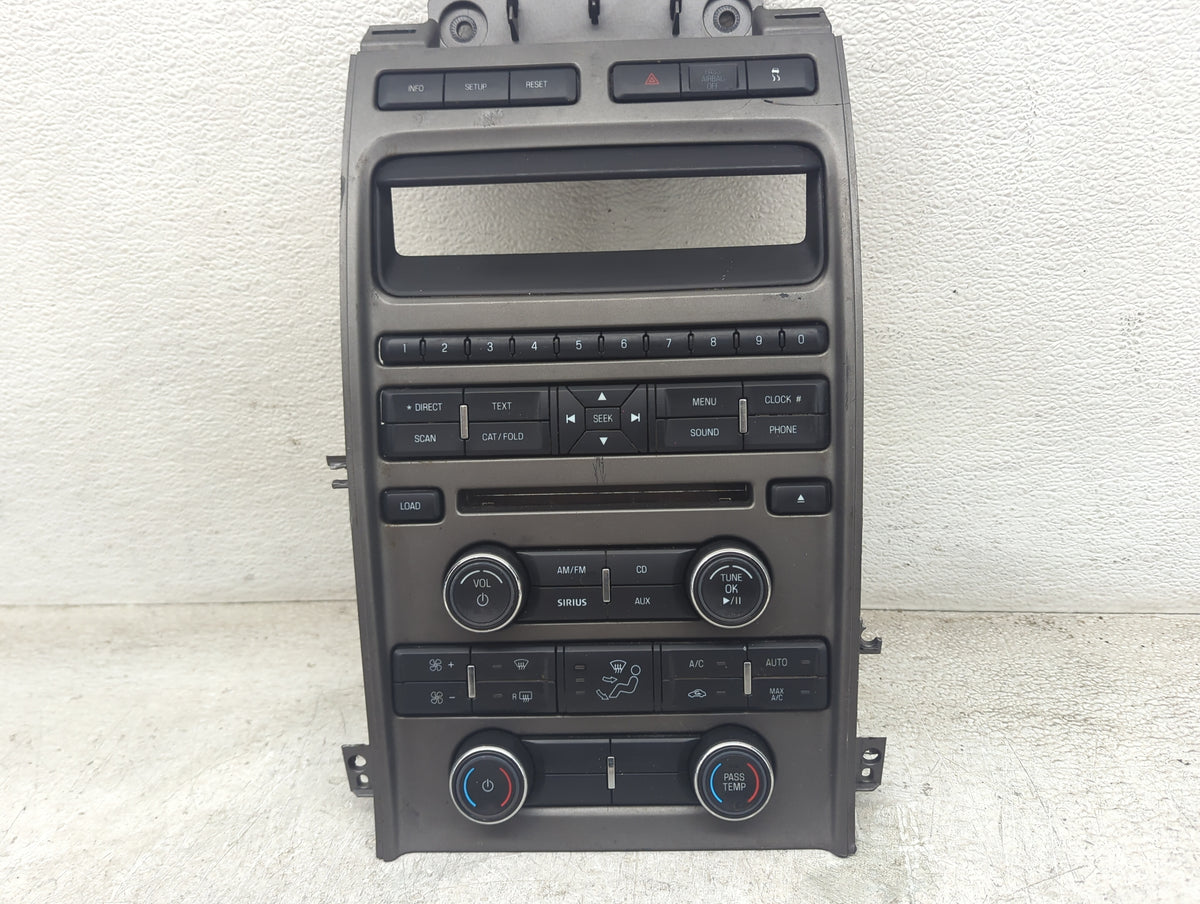 2012 Ford Taurus Climate Control Module Temperature AC/Heater Replacement P/N:AG1T-18A802-BB Fits OEM Used Auto Parts - Oemu