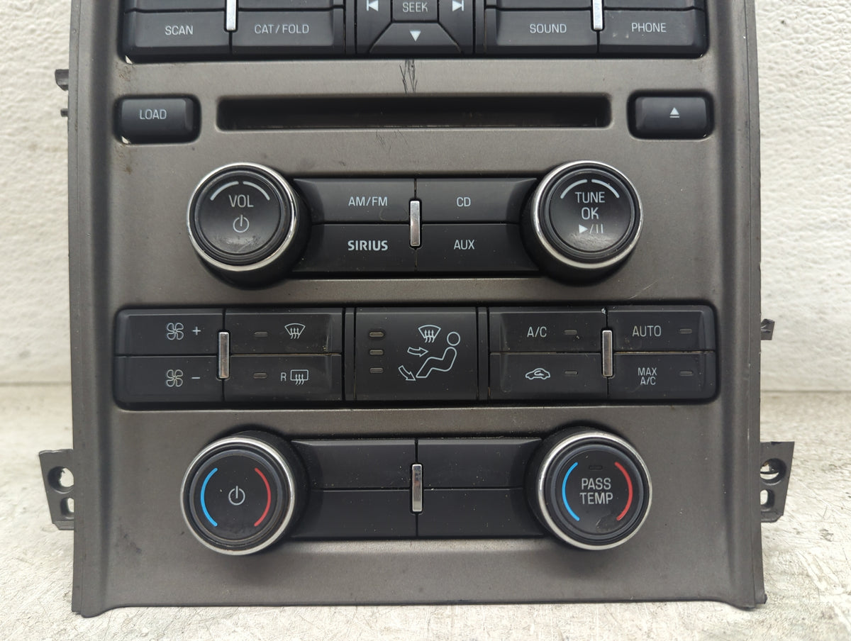 2012 Ford Taurus Climate Control Module Temperature AC/Heater Replacement P/N:AG1T-18A802-BB Fits OEM Used Auto Parts - Oemu