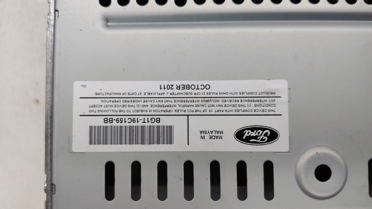 2011-2012 Ford Taurus Am Fm Cd Player Radio Receiver - Oemusedautoparts1.com