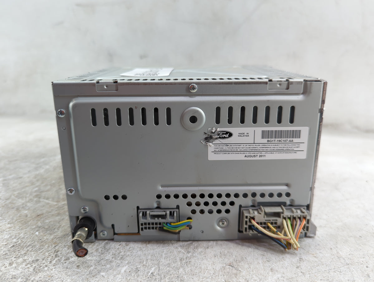 2011-2012 Ford Taurus Radio AM FM Cd Player Receiver Replacement P/N:BG1T-19C107-AA BG1T-19C159-AB Fits 2011 2012 OEM Used A