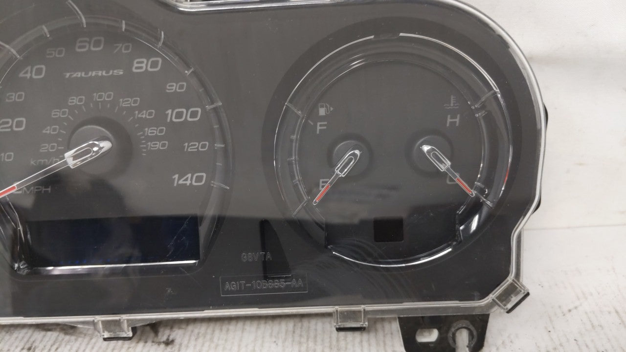 2011-2012 Ford Taurus Instrument Cluster Speedometer Gauges P/N:BG1T-10849-CF Fits Fits 2011 2012 OEM Used Auto Parts - Oemu