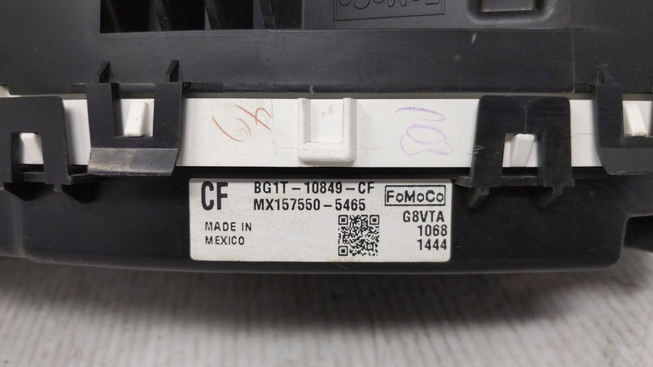 2011-2012 Ford Taurus Instrument Cluster Speedometer Gauges P/N:BG1T-10849-CF Fits Fits 2011 2012 OEM Used Auto Parts - Oemu