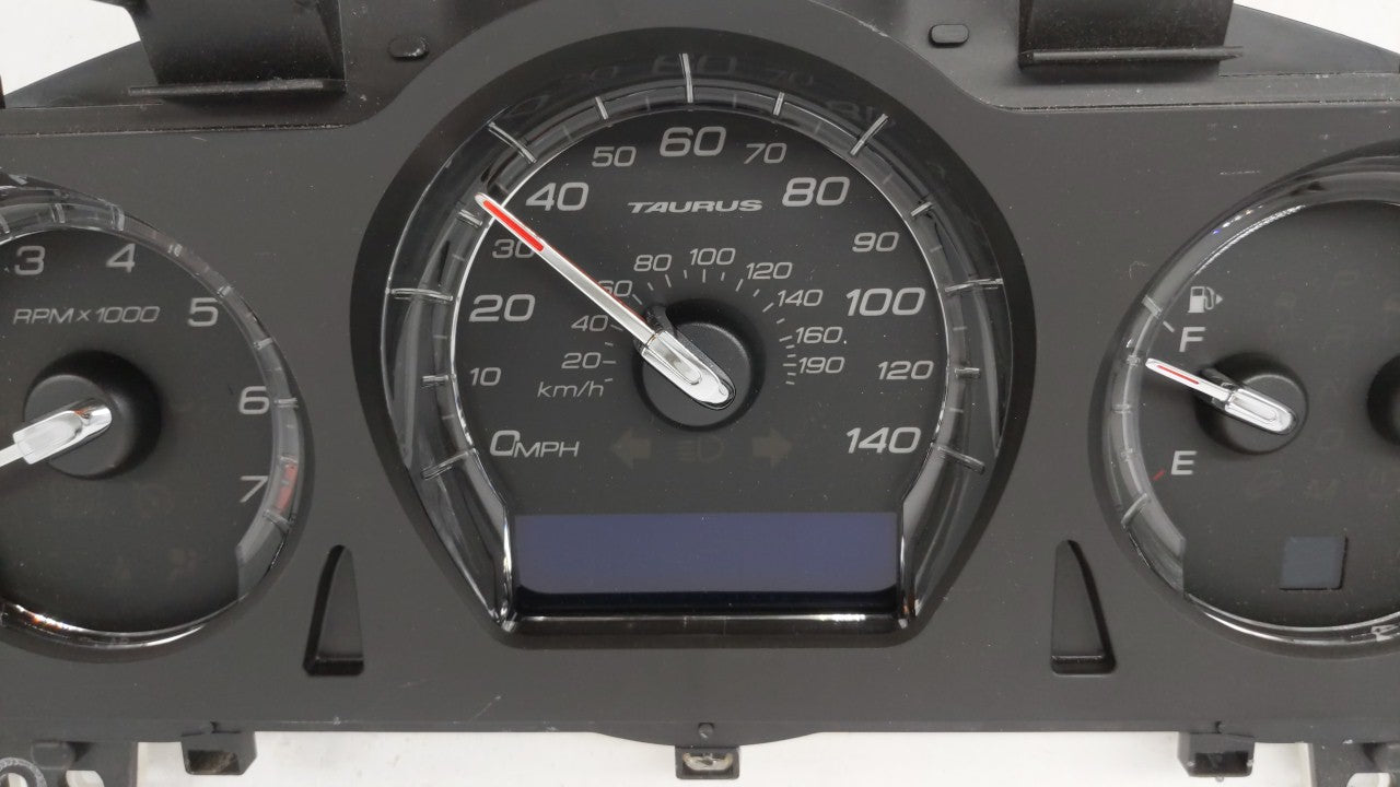 2011-2012 Ford Taurus Instrument Cluster Speedometer Gauges P/N:BG1T-10849-EF Fits Fits 2011 2012 OEM Used Auto Parts - Oemu