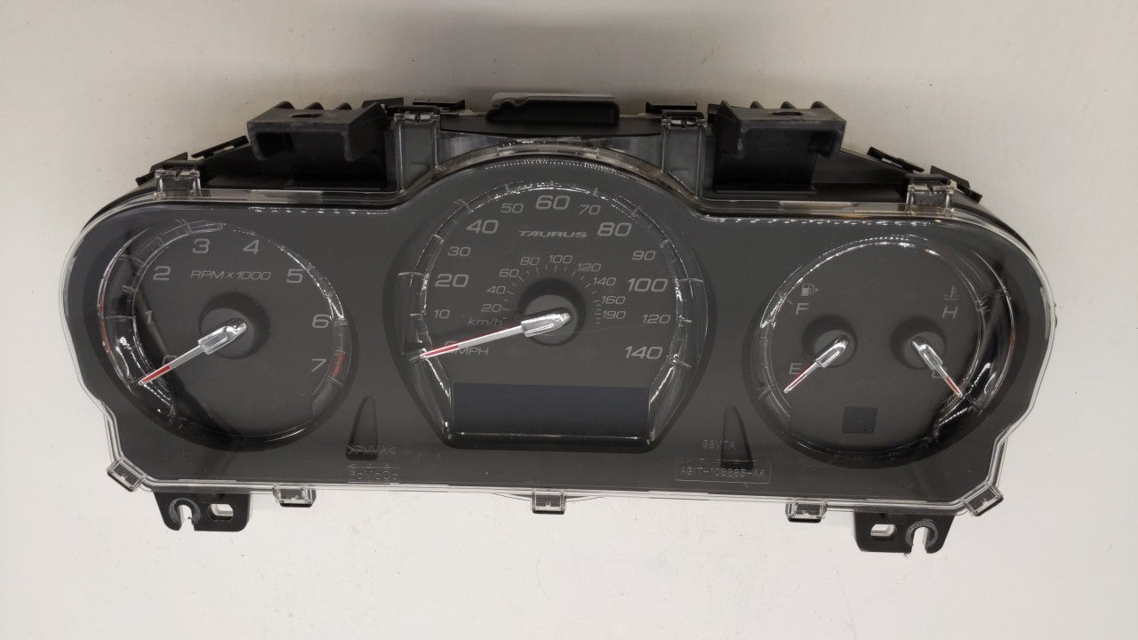 2011-2012 Ford Taurus Instrument Cluster Speedometer Gauges P/N:BG1T-10849-EF Fits Fits 2011 2012 OEM Used Auto Parts - Oemu