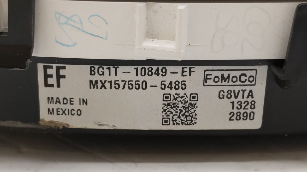 2011-2012 Ford Taurus Instrument Cluster Speedometer Gauges P/N:BG1T-10849-EF Fits Fits 2011 2012 OEM Used Auto Parts - Oemu