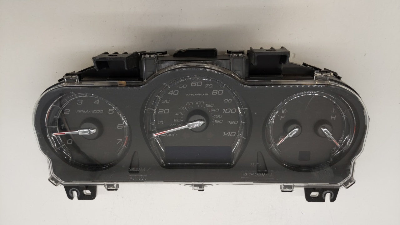 2011-2012 Ford Taurus Instrument Cluster Speedometer Gauges P/N:BG1T-10849-CF Fits Fits 2011 2012 OEM Used Auto Parts - Oemu