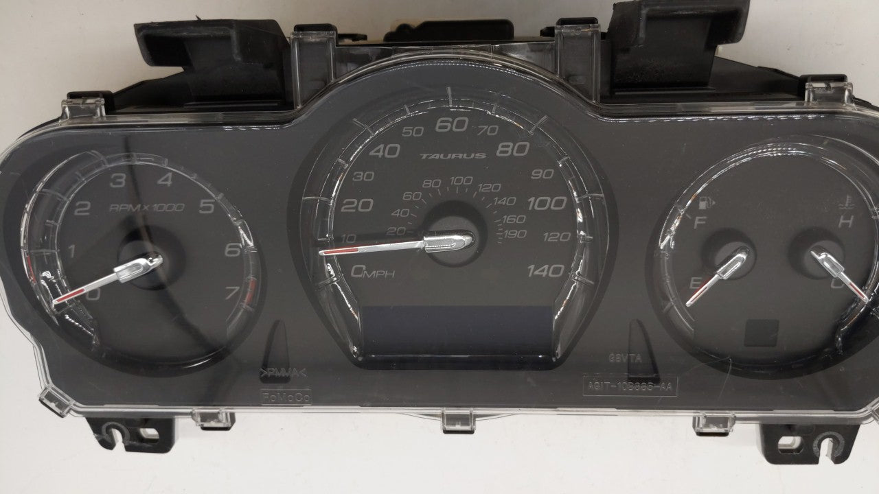 2011-2012 Ford Taurus Instrument Cluster Speedometer Gauges P/N:BG1T-10849-EF Fits Fits 2011 2012 OEM Used Auto Parts - Oemu
