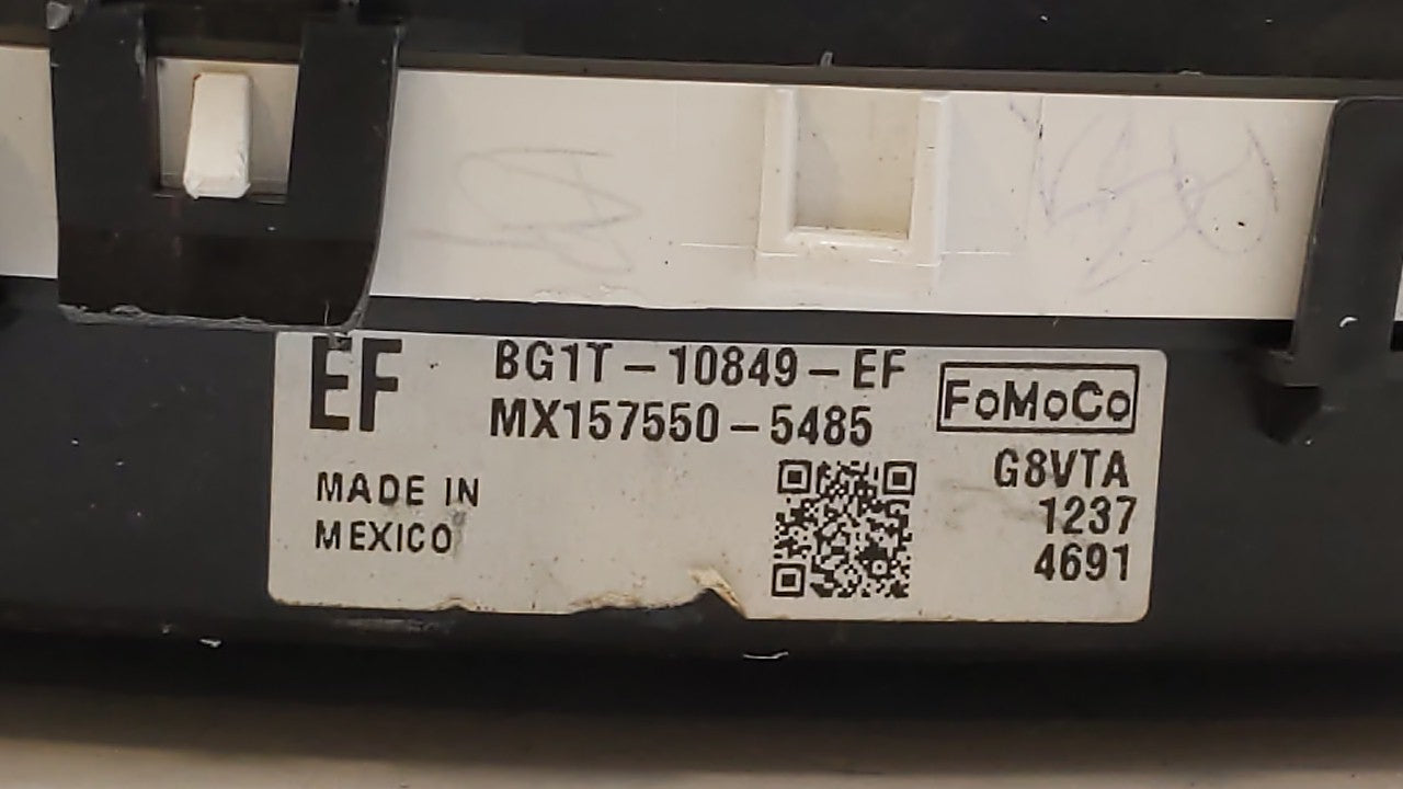 2011-2012 Ford Taurus Instrument Cluster Speedometer Gauges P/N:BG1T-10849-EF Fits Fits 2011 2012 OEM Used Auto Parts - Oemu