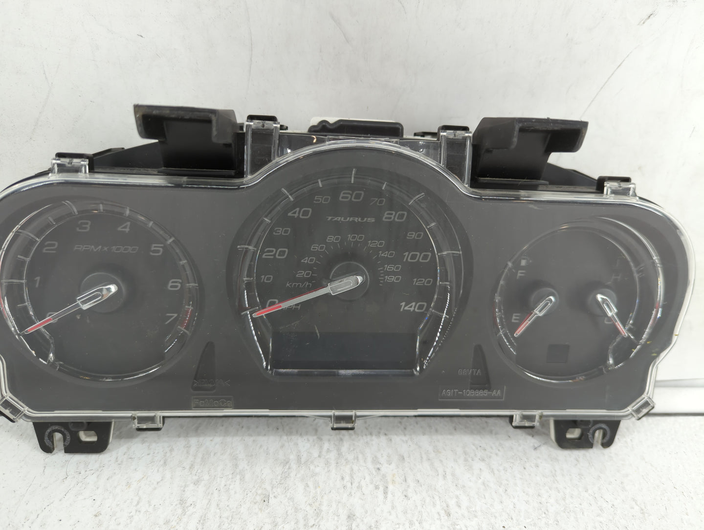 2011-2012 Ford Taurus Instrument Cluster Speedometer Gauges P/N:BG1T-10849-EF Fits Fits 2011 2012 OEM Used Auto Parts - Oemu