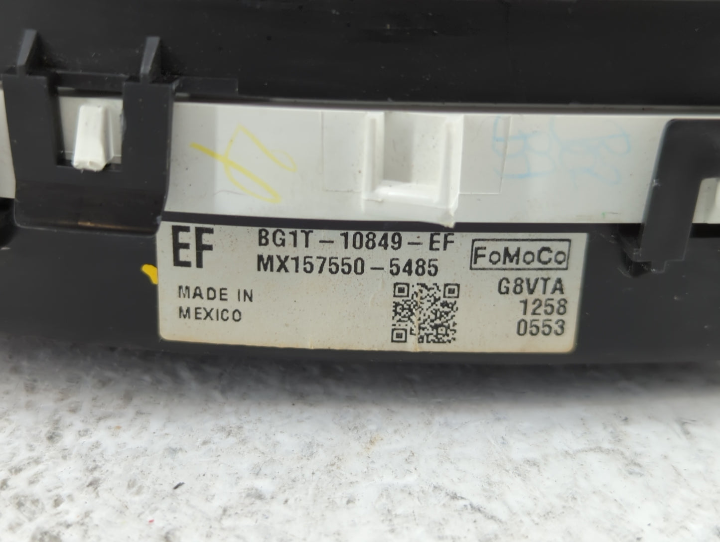 2011-2012 Ford Taurus Instrument Cluster Speedometer Gauges P/N:BG1T-10849-EF Fits Fits 2011 2012 OEM Used Auto Parts - Oemu