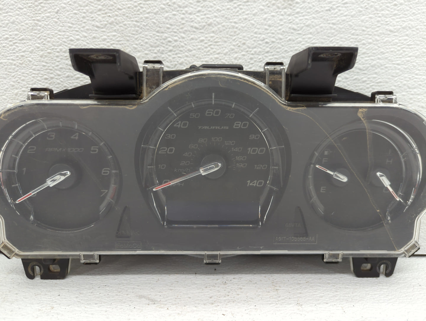 2011-2012 Ford Taurus Instrument Cluster Speedometer Gauges P/N:BG1T-10849-AF Fits Fits 2011 2012 OEM Used Auto Parts - Oemu