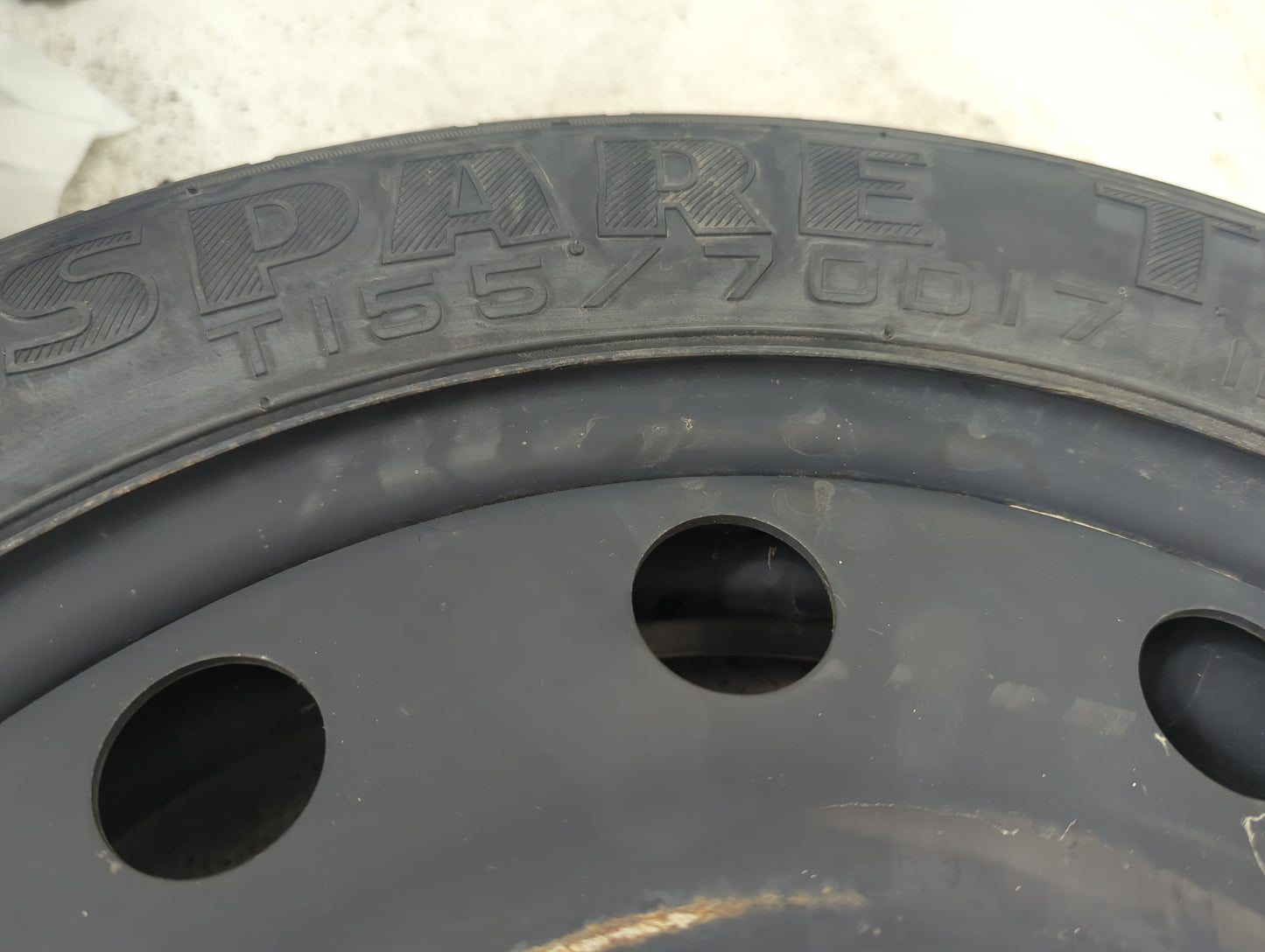 2012 Ford Taurus Spare Donut Tire Wheel Rim Oem - Oemusedautoparts1.com