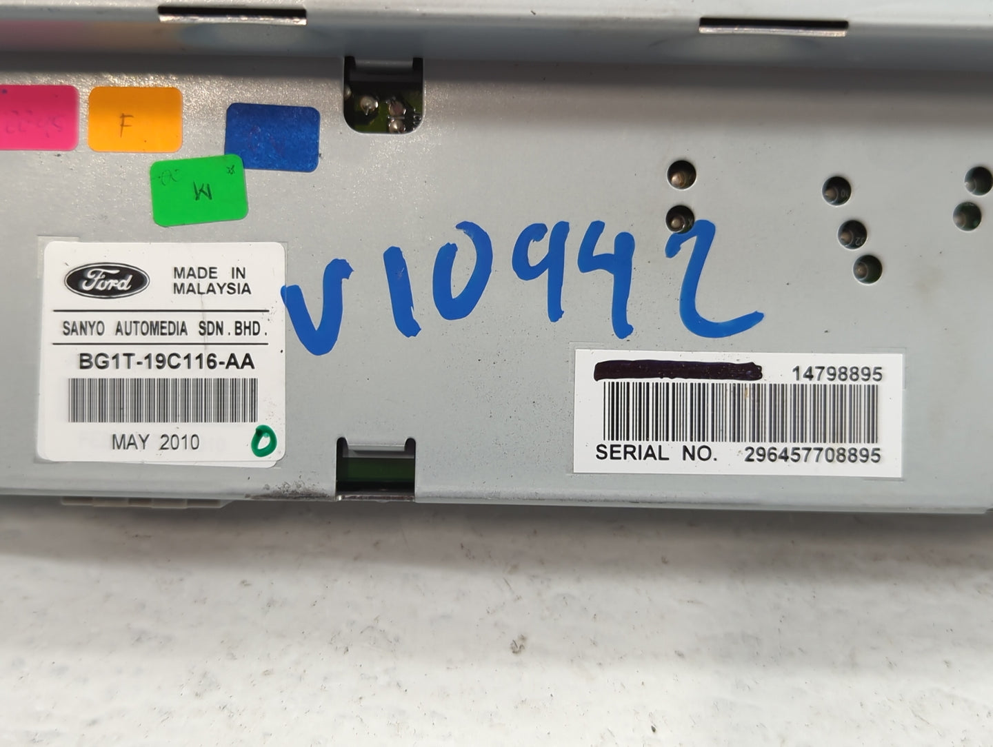 2010-2012 Ford Taurus Radio Control Panel - Oemusedautoparts1.com