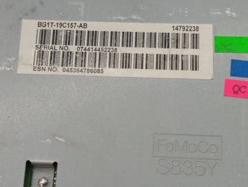 2011-2012 Ford Taurus Am Fm Cd Player Radio Receiver