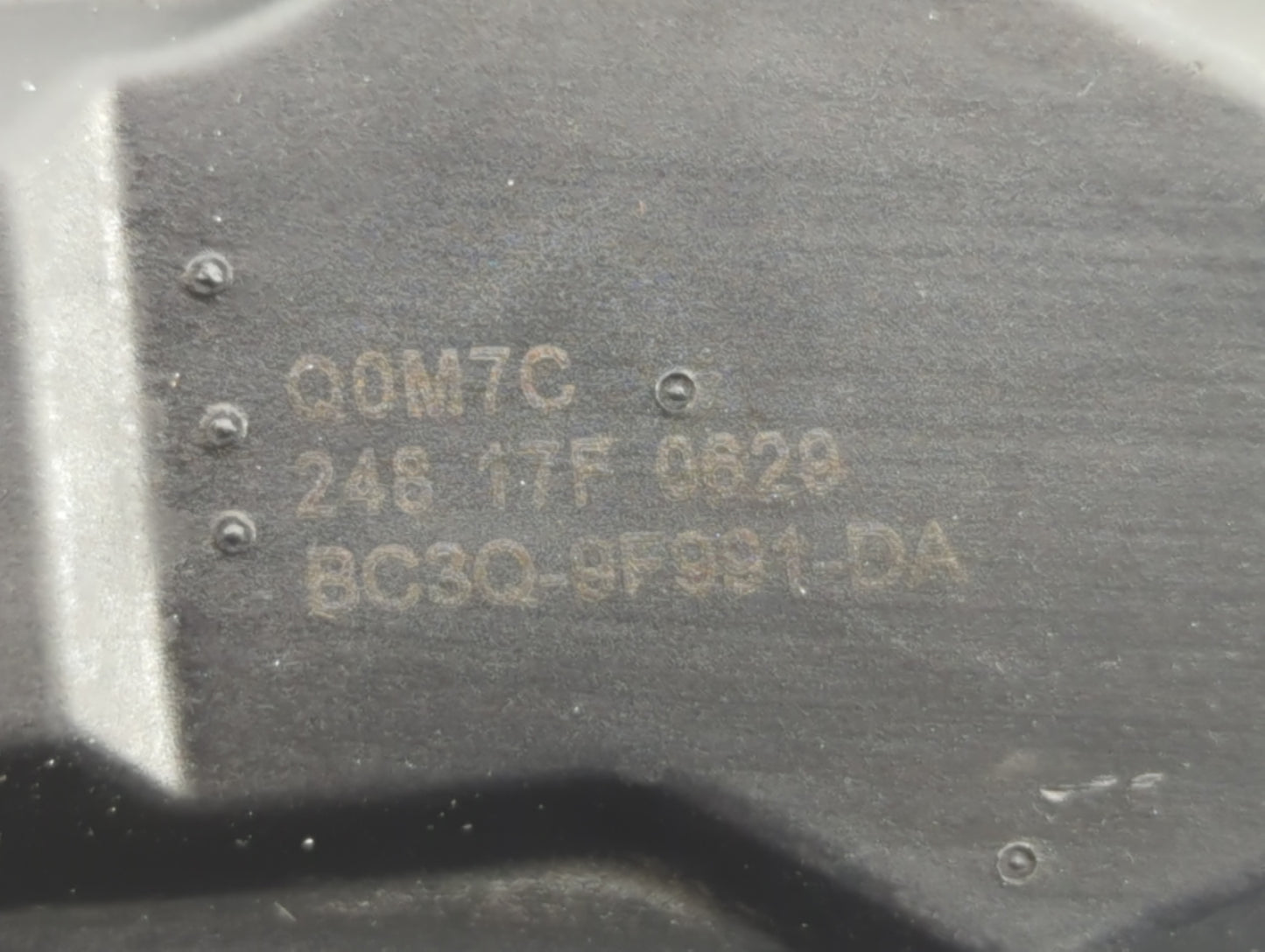 2008-2012 Ford Taurus Throttle Body P/N:BC3Q 9F991 DA Fits Fits 2007 2008 2009 2010 2011 2012 2013 2014 OEM Used Auto Parts 
