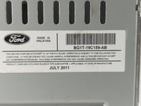 2011-2012 Ford Taurus Radio AM FM Cd Player Receiver Replacement P/N:BG1T-19C159-AB Fits Fits 2011 2012 OEM Used Auto Parts 
