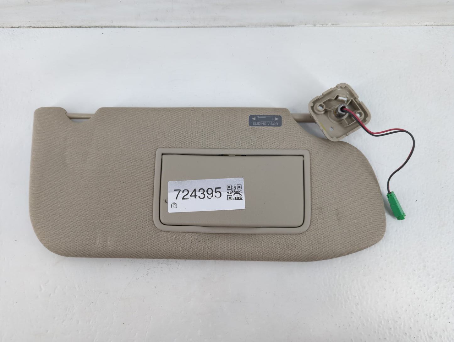 2012 Ford Taurus Sun Visor Shade Replacement Passenger Right Mirror Fits Fits 2010 2011 OEM Used Auto Parts - Oemusedautopar