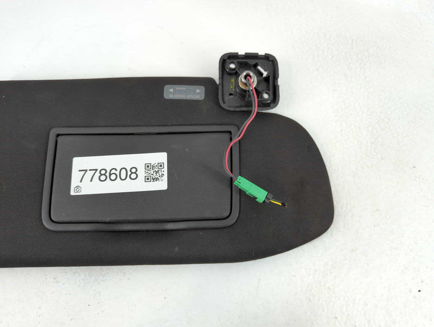 2012 Ford Taurus Sun Visor Shade Replacement Passenger Right Mirror Fits Fits 2010 2011 OEM Used Auto Parts - Oemusedautopar