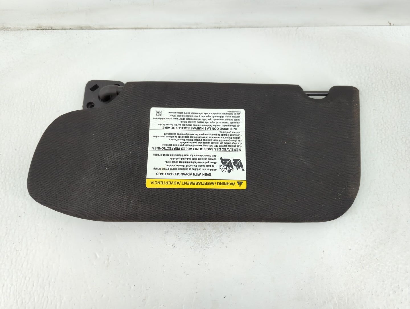 2012 Ford Taurus Sun Visor Shade Replacement Passenger Right Mirror Fits Fits 2010 2011 OEM Used Auto Parts - Oemusedautopar