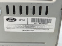 2011-2012 Ford Taurus Radio AM FM Cd Player Receiver Replacement P/N:BG1T-19C159-BB Fits Fits 2011 2012 OEM Used Auto Parts 