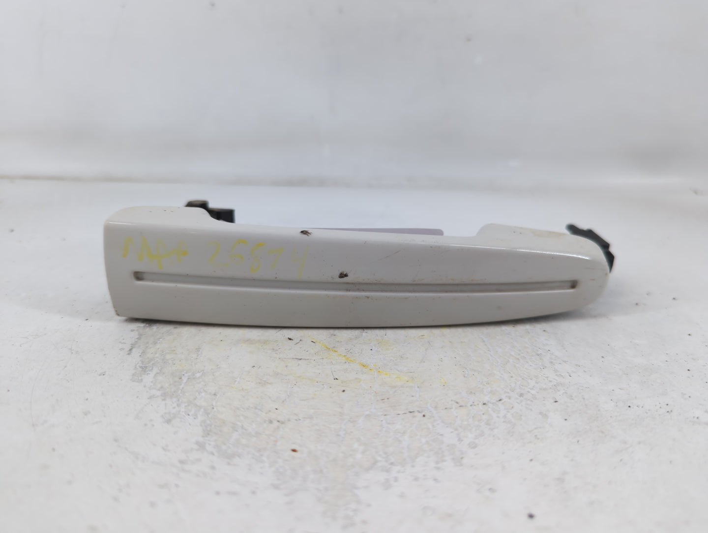 2010-2012 Ford Taurus Driver Rear Left Door Handle Exterior Assembly Grey - Oemusedautoparts1.com