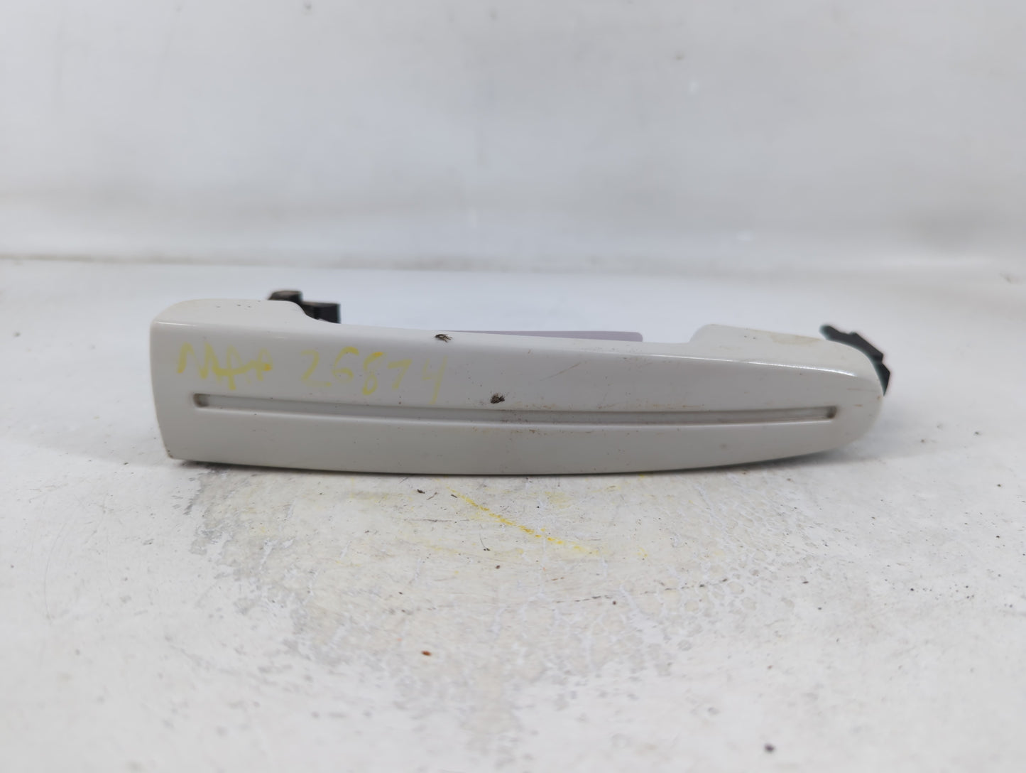 2010-2012 Ford Taurus Driver Rear Left Door Handle Exterior Assembly Grey - Oemusedautoparts1.com