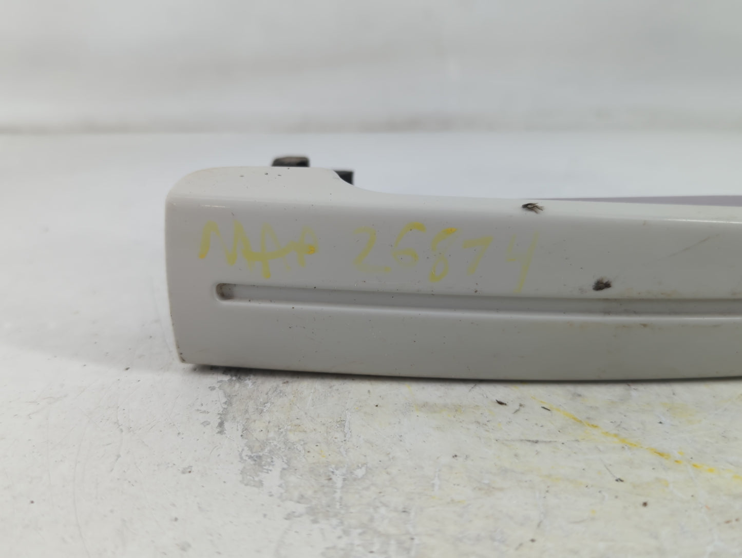 2010-2012 Ford Taurus Driver Rear Left Door Handle Exterior Assembly Grey - Oemusedautoparts1.com