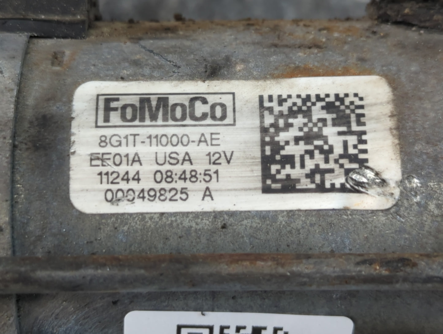 2008-2019 Ford Taurus Car Starter Motor Solenoid OEM P/N:8G1T-11000-AE Fits OEM Used Auto Parts - Oemusedautoparts1.com