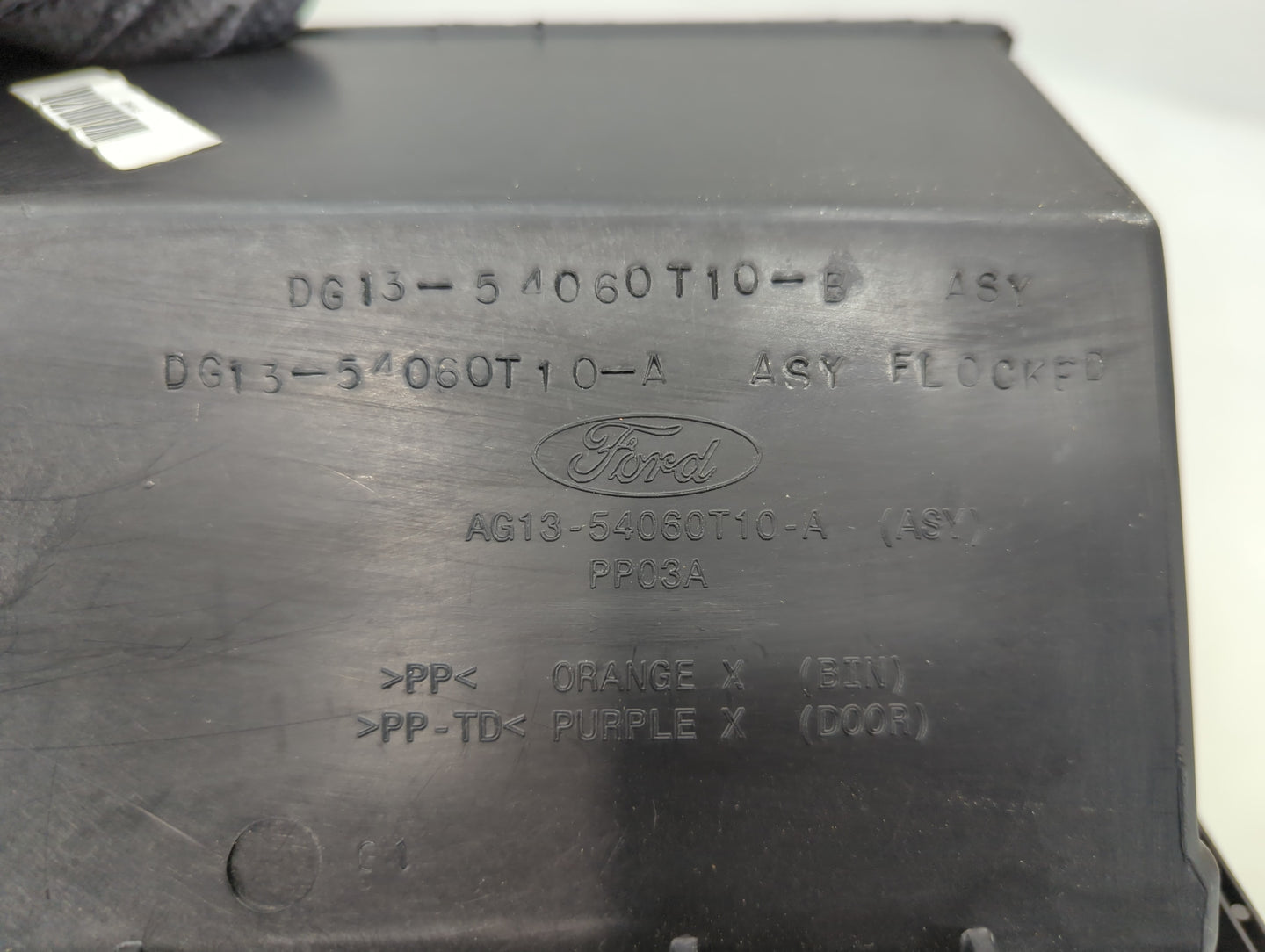 2012 Ford Taurus Passenger Glove Box Door Storage Compartment 914354 - Oemusedautoparts1.com