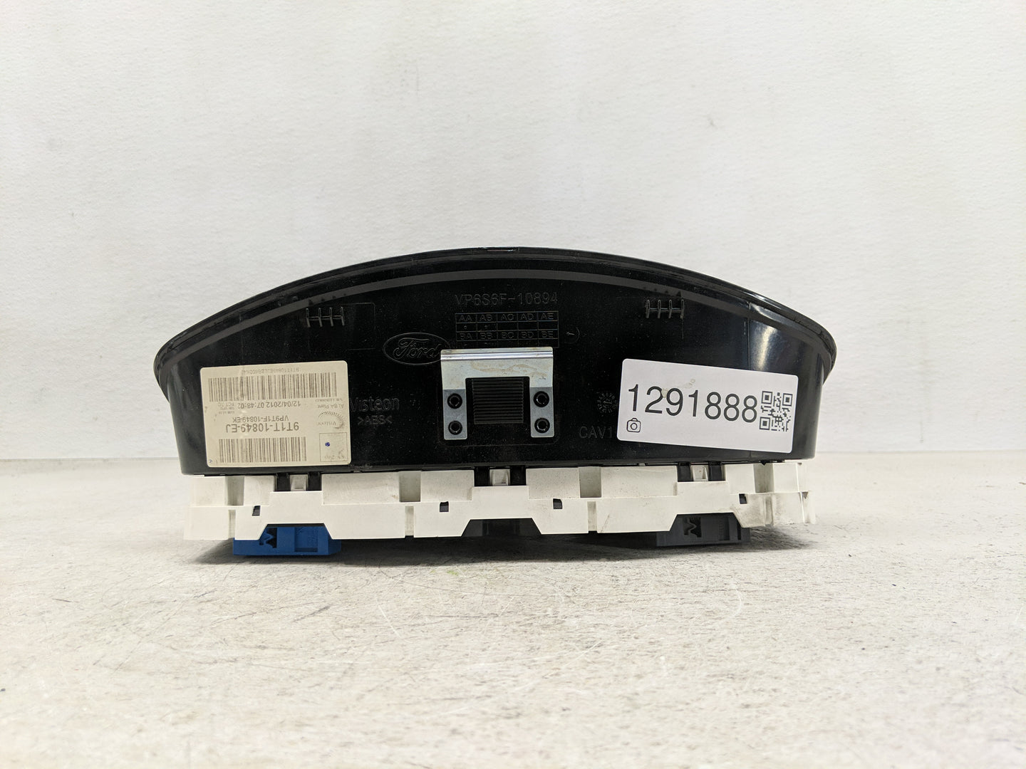 2012-2013 Ford Transit Instrument Cluster Speedometer Gauges P/N:9T1T-10849-EJ Fits Fits 2012 2013 OEM Used Auto Parts - Oem