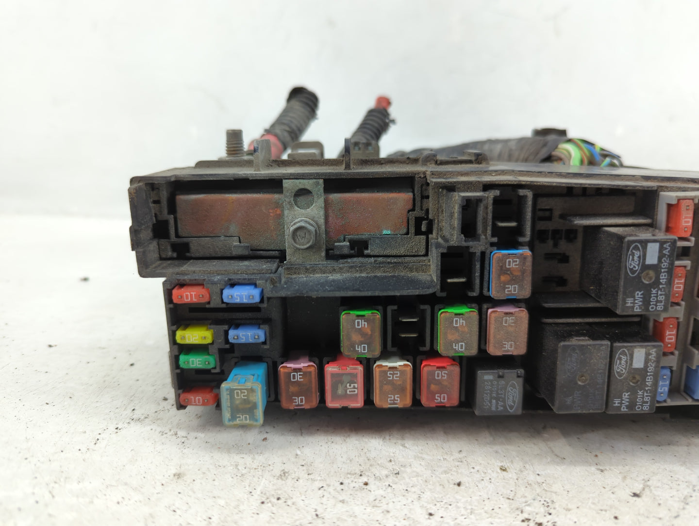 2012 Ford Transit-150 Fusebox Fuse Box Panel Relay Module P/N:8S4T-14A003AC Fits Fits 2010 2011 2013 OEM Used Auto Parts - O